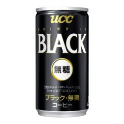 UCC black Zero sugar 185g