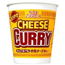 Buy Nissin Cheese Curry Cup noodles from Japan