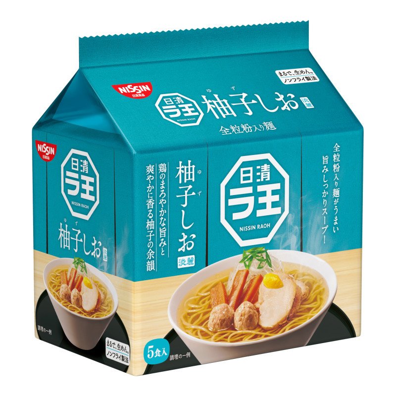 Nissin Raoh Yuzu & Salt Ramen 5 pack