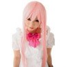 Long Straight Pink Wig