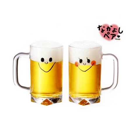 Nakayoshi Beer Mugs