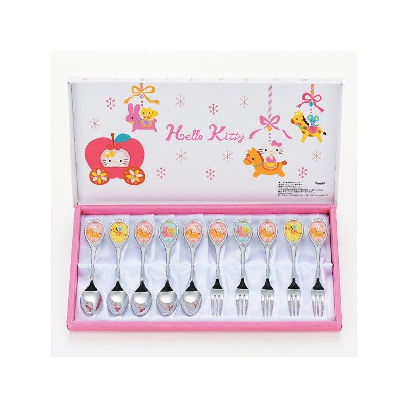 Hello Kitty Spoon & Fork Set