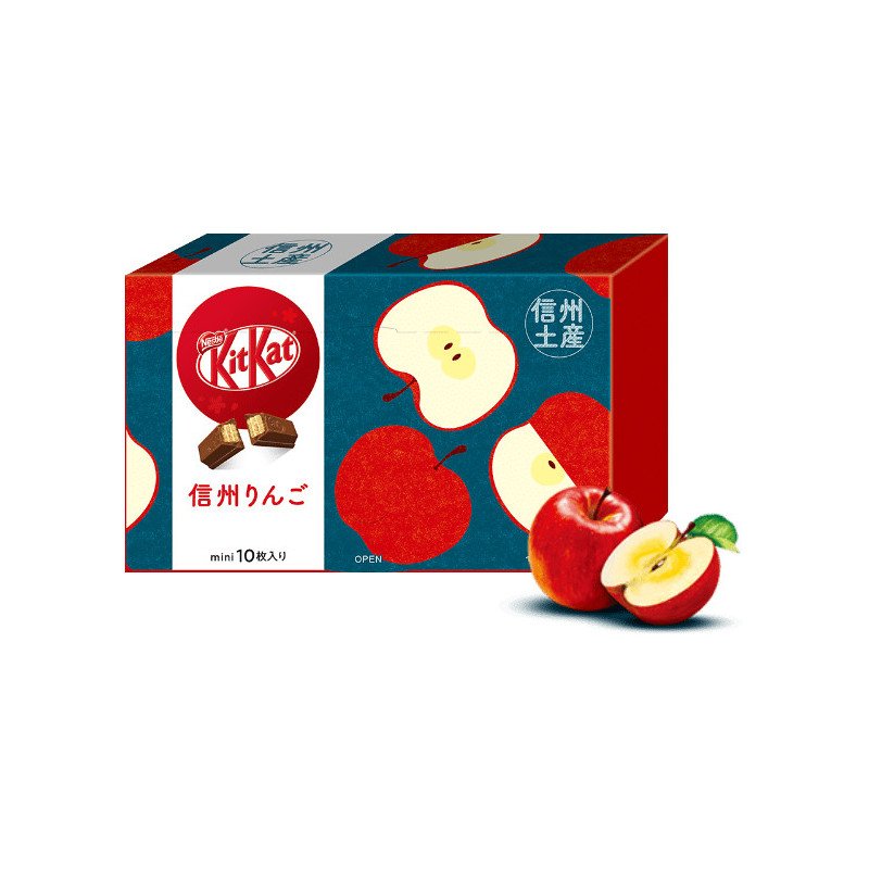 Japanese Kit-Kat mini Shinshu Apples