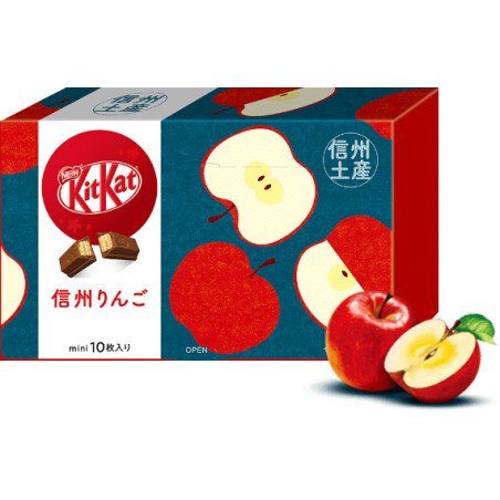 Japanese Kit-Kat mini Shinshu Apples