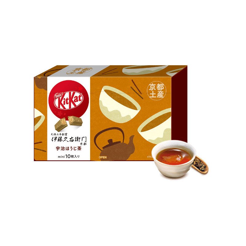 Japanese Kit-Kat mini Ito Kyuemon Hojicha