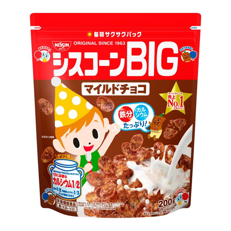 Japanese Cereal - Siscorn BIG Mild Chocolate