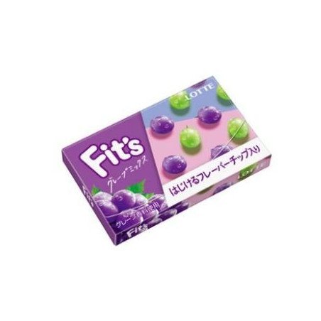 Lotte Fit's Link Gum - Grape Mix